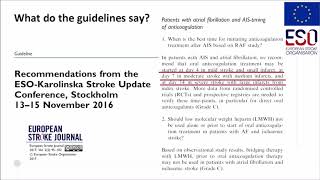 Selective Intraarterial Thrombolysis for Cardioembolic Stroke [upl. by Eenwahs]