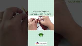 HERMOSOS ÁNGELES NAVIDEÑOS CON ROLLOS DE PAPEL HIGIÉNICO 🎄 DECORACIONES PARA NAVIDAD CON RECICLAJE [upl. by Misty]