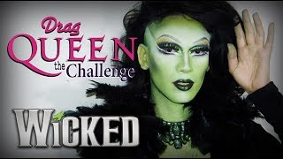 Drag Queen quotThe Challengequot  quotWICKED MAKEUPquot BY Odile [upl. by Milicent]