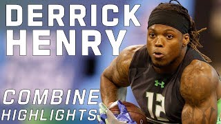 Derrick Henrys BEAST MODE Workout  2016 NFL Combine Highlights [upl. by Willtrude808]