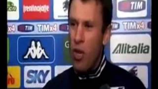 Cassano Shock quotVado Viaquot Sfogo Nel Dopo PartitaCHE PIRLA [upl. by Atinuahs]