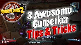 Borderlands 2  3 Awesome Gunzerker Tips amp Tricks [upl. by Luapnhoj918]