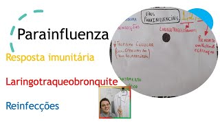 Parainfluenza  Curso de virologia  Medicina passo a passo [upl. by Leeke]