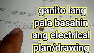 paano magbasa ng electrical drawing BOY CONSTRUCTION TV [upl. by Rimhsak]