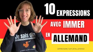 🇩🇪 10 expressions avec immer en allemand [upl. by Kramal]