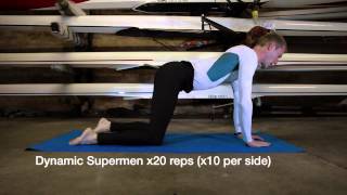 Dynamic Core for Rowers  Core 20 Session [upl. by Minardi]