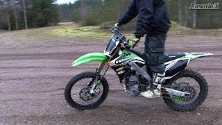 Kx250f supermoto [upl. by Artied994]