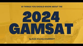 GAMSAT Preparation Guide 2024 Top 10 Tips by Gold Standard GAMSAT GAMSAT GAMSAT2024 gamsatprep [upl. by Yeldah648]