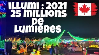 Illumi Cavalia 2021 Féerie de Lumières par Cavalia  Canada Québec  Vlog [upl. by Akinna]