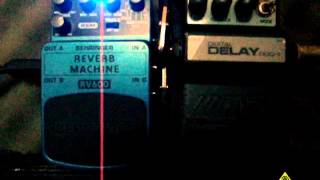 Demo  Behringer RV600  Shimmer  Delay Demonstration [upl. by Ahsiled877]