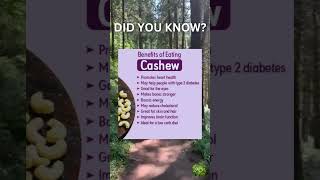 Health Benefits of Cashews [upl. by Dnalro]