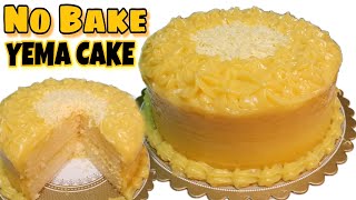 No Bake Yema Cake  No Oven Yema Cake Mommy Rheine [upl. by Repsac]