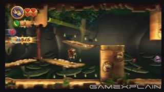 Donkey Kong Country Returns 3D Muncher Marathon 58 Puzzle Pieces KONG Letters Guide [upl. by Jamille220]