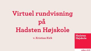 Hadsten Højskole  Virtuel Rundvisning [upl. by Gibe]