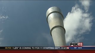 Hail cannon seemingly helps cranberry farmer [upl. by Aicilegna]