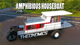 Amphibious Houseboat  Will It Work  ep7 [upl. by Tavish]