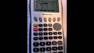 Interpolation with a Casio FX9750GII McNeese ENGR 207 Thermodynamics  Pt 2 [upl. by Yona]