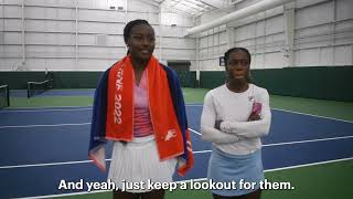 Sachia Vickery amp Alycia Parks talk about Black tennis players who influenced their careers [upl. by Kaja]