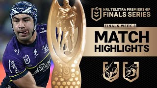 NRL 2024  Storm v Roosters  Match Highlights [upl. by Nwad381]