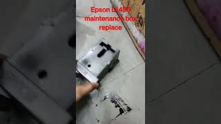 Epson L1455 maintenance box replaceprinter epson service printersupportsoftware [upl. by Titania670]