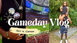 GAMEDAY VLOG UGA vs Clemson 2024 [upl. by Dowdell]