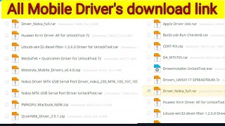 All Mobile Drivers Download  Drivers Download  Drivers Download link [upl. by Yraunaj787]