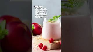 Healthy Smoothie Recipes Apple Berry Smoothie  A Delicious and Nutritious Boost [upl. by Nabalas]