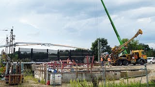 BahnPressekonferenz Rheintalbahn unterbrochen Tunnelbohrer verloren [upl. by Thistle]