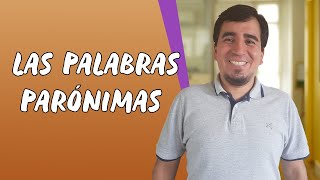 Las Palabras Parónimas  Brasil Escola [upl. by Retha661]