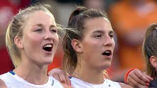 quotHet Wilhelmusquot  Netherlands Anthem  Final European Hockey 2017 [upl. by Weisman]