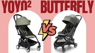 BabyZen YOYO² vs Bugaboo Butterfly  The Ultimate Travel Stroller Comparison  Stroller Review [upl. by Tak]