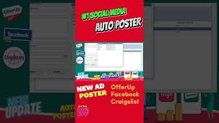 new offerup bot facebook autoposter craigslist bulk auto ad posting software new bot live ads [upl. by Giark]