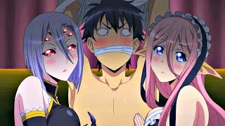 Lonely Boy Gets Taken By Monster Girls Who Want To Marry Him  anime recap [upl. by Asiulairam]