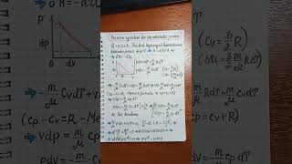 Poisson equation for an adiabatic process See the notes 📝 on tmeYuriKovalenok [upl. by Adonis]