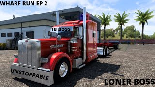 Custom Peterbilt 379  Cummins ISX Signature 600 Straight pipe American Truck Simulator [upl. by Whitelaw]