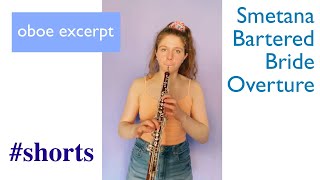 Smetana The Bartered Bride Overture oboe excerpt [upl. by Atiugram637]