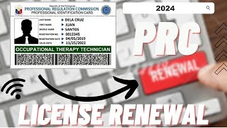 PRC License Renewal this 2024 [upl. by Barry487]