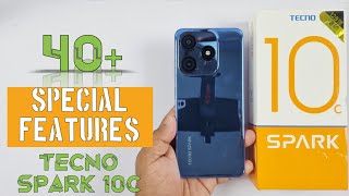 Tecno Spark 10C Tips amp Tricks  40 Special Features amp hidden Settings [upl. by Nalehp]