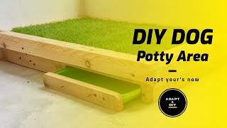 DIY Dog potty Area [upl. by Rudich705]