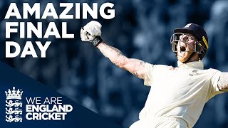 Headingley Final Day HIGHLIGHTS  Incredible Ben Stokes Wins Match  The Ashes Day 4 2019 [upl. by Neelyam658]