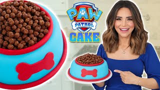 PAW PATROL DOG FOOD CAKE  NERDY NUMMIES [upl. by Tymes952]