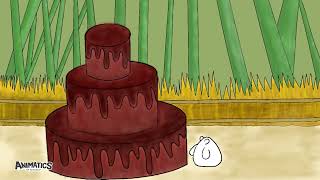 Biggest Cake Ever Flipaclip animatics episode 1 Kimochi [upl. by Yllod]