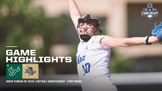 2024 American Athletic Conference Softball Championship  Tulsa 2 South Florida 1 [upl. by Iak606]