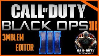 Black Ops 3 Emblem Tutorial 068  Guts Berserk Babifoot [upl. by Neellek]