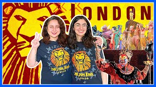 The LION KING Stage Musical in London 🦁  THEATRE Vlog 2023 [upl. by Alexi]