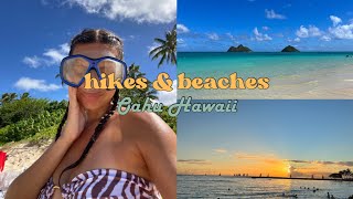 OAHU HAWAII VLOG 7 🌺🏝️ hikes waterfalls and beaches [upl. by Fariss]