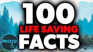 Top 100 Facts That Might Save Your Life One Day [upl. by Kliber]