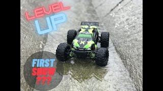 FIRST SNOW  REVIEW RC Overmax XMONSTER 30 4X4 4 [upl. by Luther]