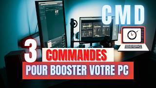 Meilleurs commandes CMD pour accélérer votre PC [upl. by Gordy]