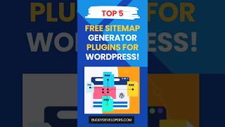 Top 5 Free Sitemap Generator Plugins for WordPress wordpressplugin sitemap wordpresstutorial [upl. by Smaoht]